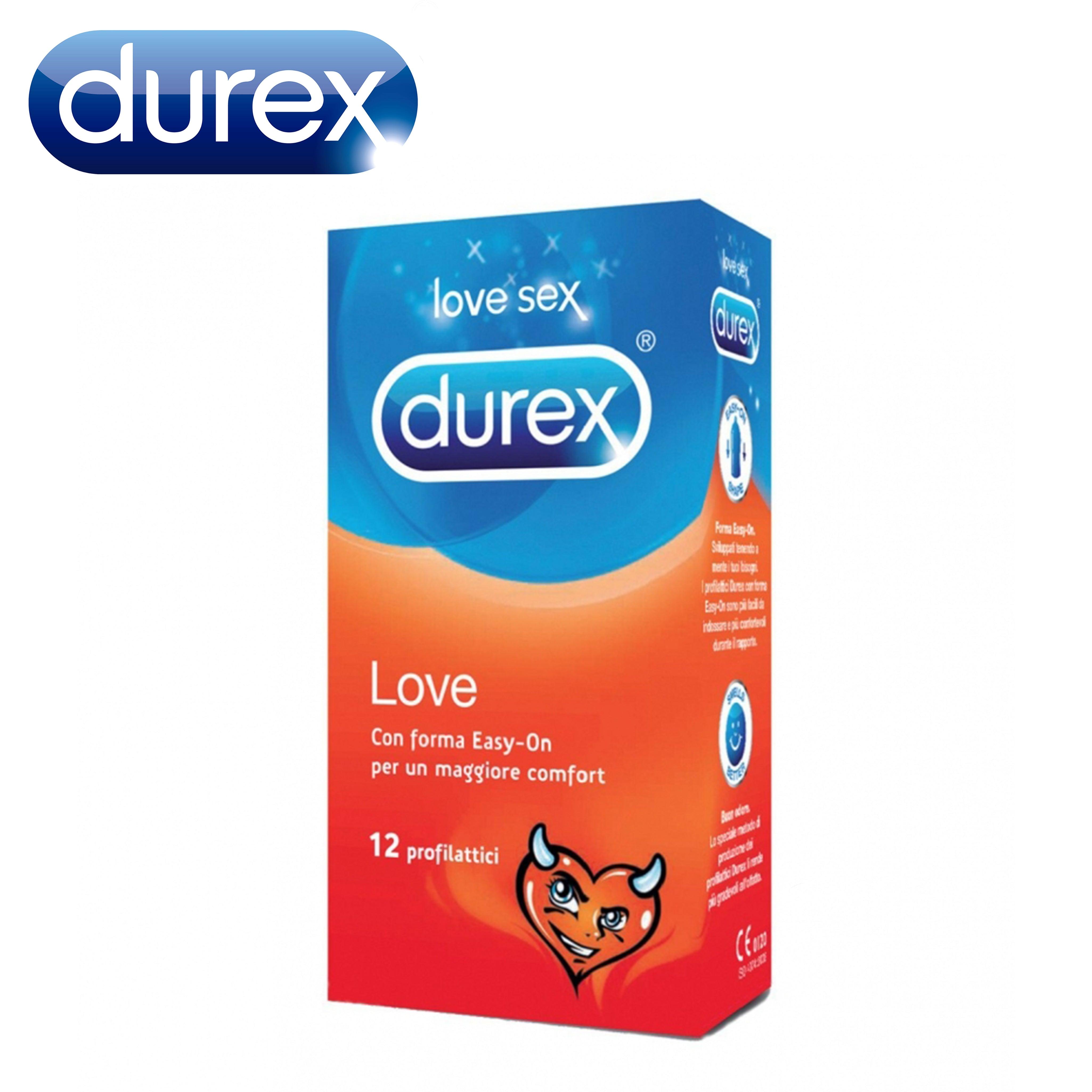 LOVE SEX X12 PROFILATTICO DUREX  1PZ - koseakasa