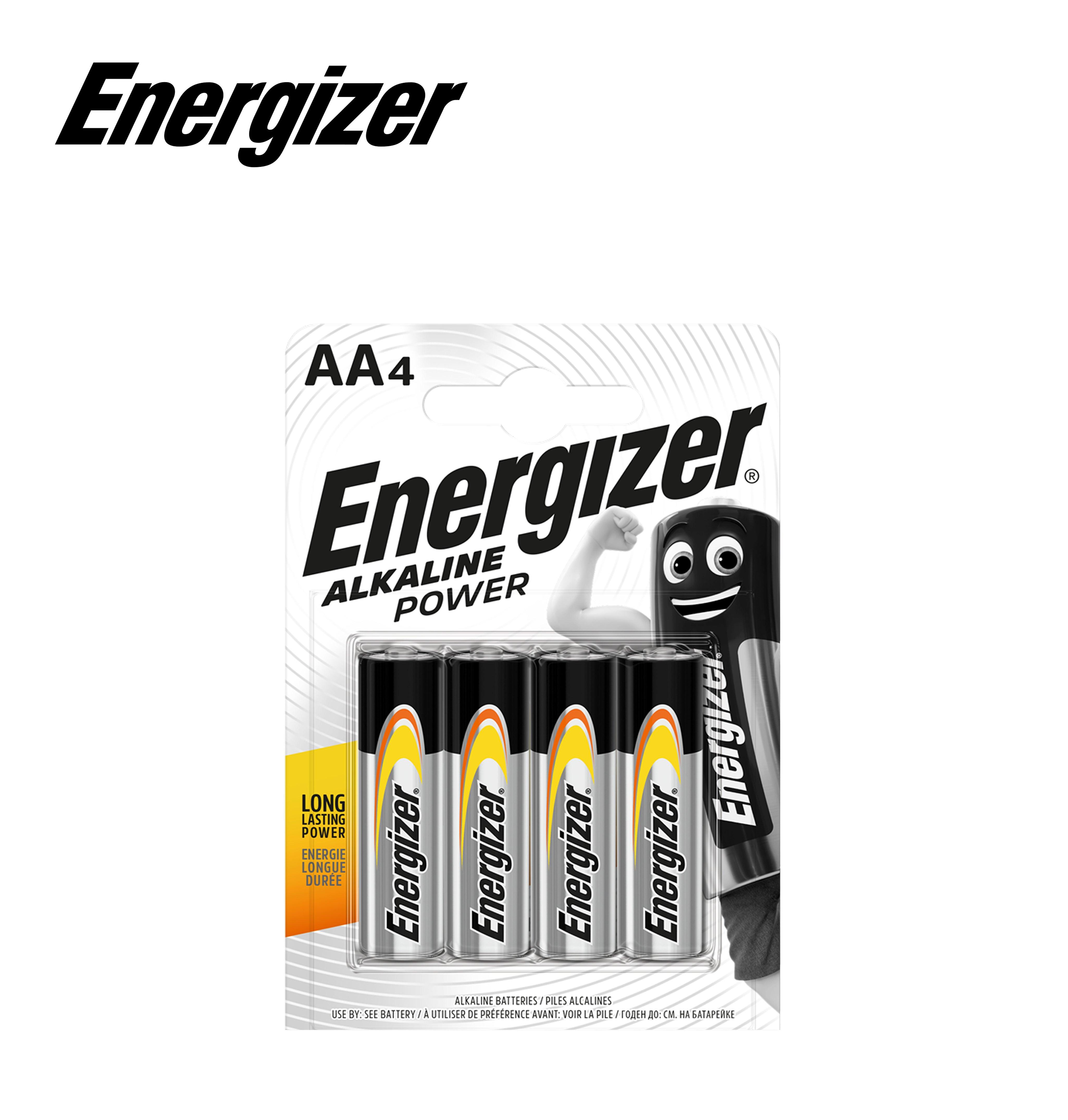 AA ENERGIZER ALKALINE POWER PILA BL4 - koseakasa