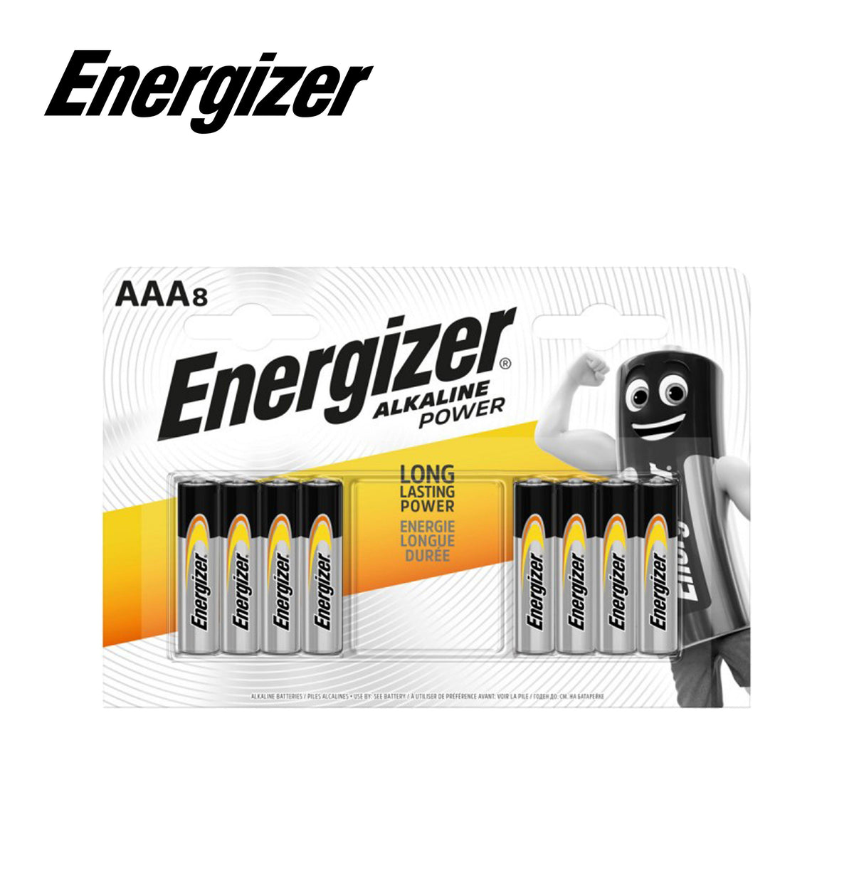 AAA ENERGIZER ALKALINE POWER PILA BL8 - koseakasa