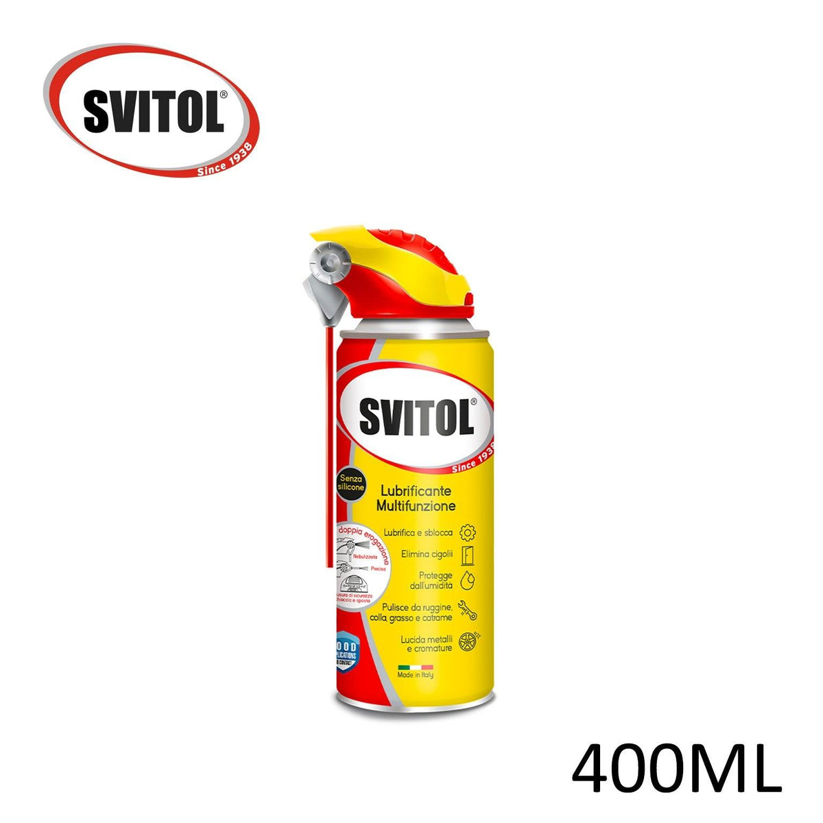SVITOL 400ML SPRAY LUBRIFICANTE MULTIFUNZIONE ART.2128 1PZ - koseakasa