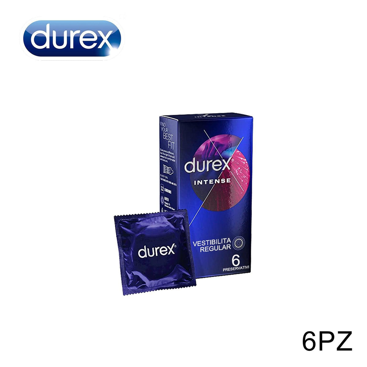 INTENSE X6 PROFILATTICO DUREX ART.3209385 1PZ - koseakasa