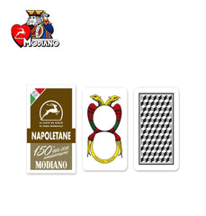 NAPOLETANE 150 MARRONE CARTE DA GIOCO MODIANO ART.300082 PZ1 - koseakasa