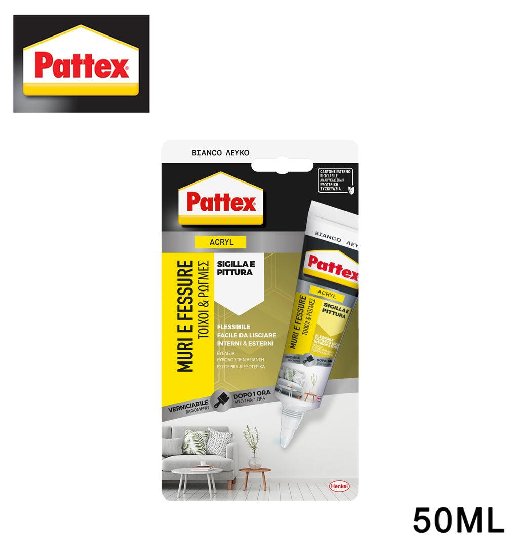 SILICONE 50ML MURI E FESSURE ART.2813664 PATTEX PZ1 - koseakasa