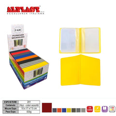 PLURICARD 24PZ TU COLORI ASS. ALPLAST ART.201 PZ1 - koseakasa