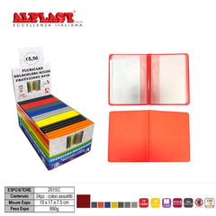 PLURICARD 24PZ SCUDO TU COLORI ASS.ALPLAST ART.201SC PZ1 - koseakasa