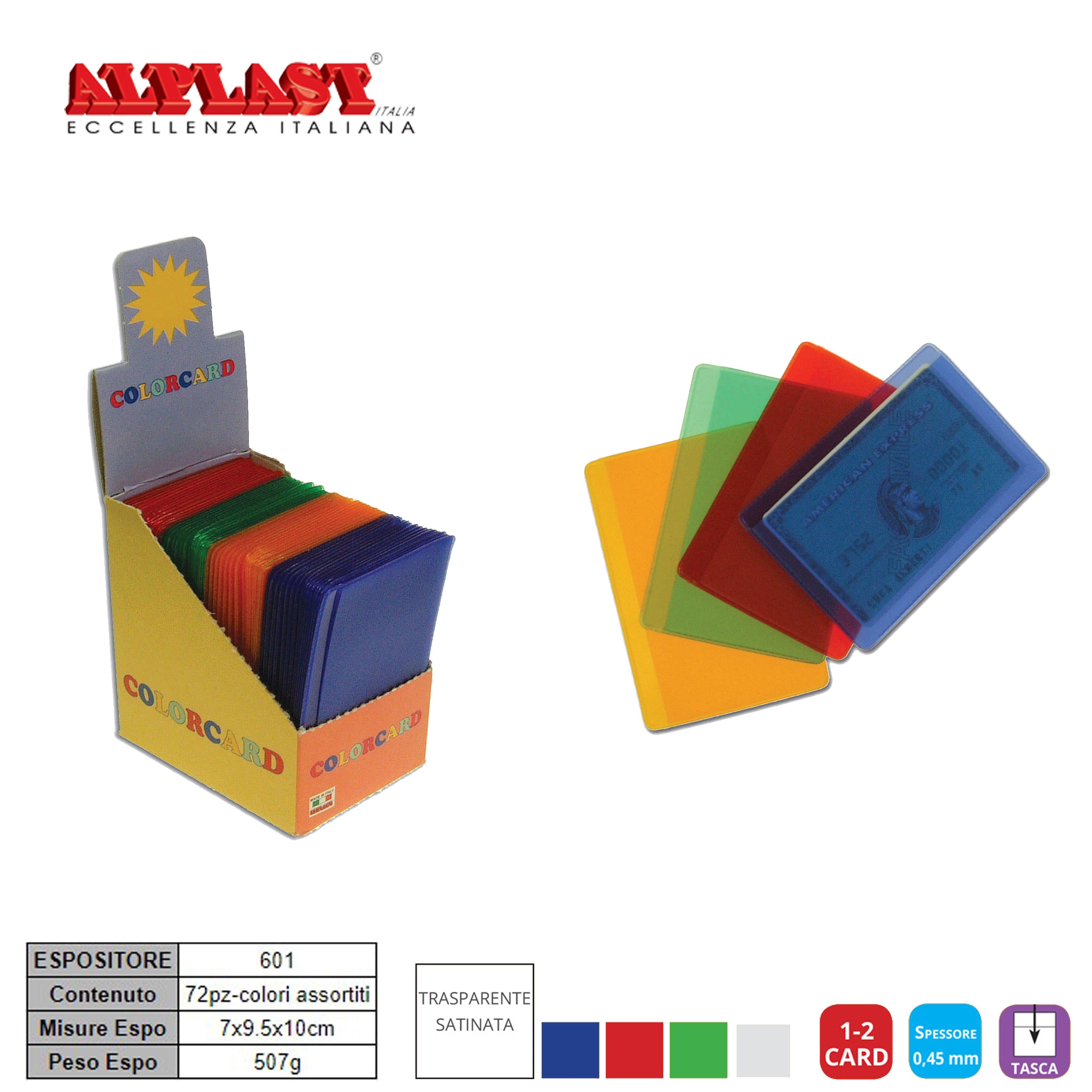 PORTA CARD 72PZ ALPLAST ART.601 PZ1 - koseakasa