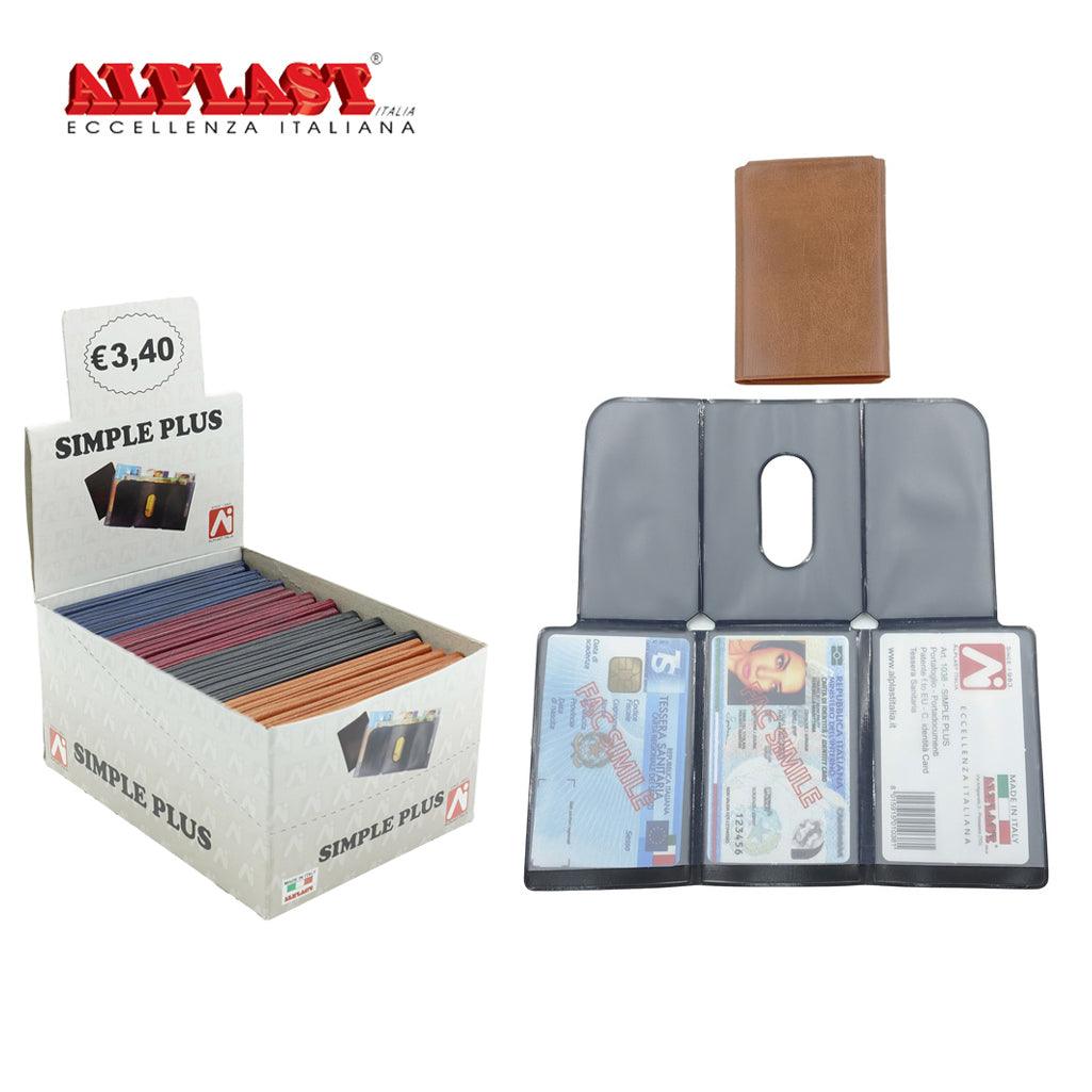 PORTA CARD 24PZ COLORI SCURI ALPLAST ART.1038 PZ1 - koseakasa