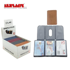 PORTA CARD 24PZ COLORI SCURI ALPLAST ART.1038 PZ1 - koseakasa