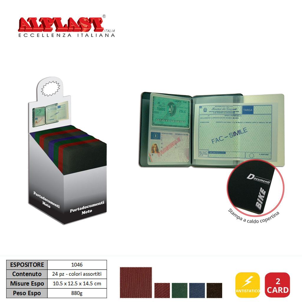 PORTA DOCUMENTI MOTO 24PZ ALPLAST ART.1046 PZ1 - koseakasa