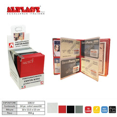 PORTA CARD 24PZ COVER KING VOGUE ALPLAST ART.1061V PZ1 - koseakasa