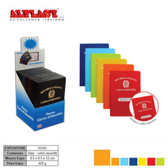 CARTA IDENTITA 24PZ COLOR.ASS.PAST. ALPLAST ART.1014C PZ1 - koseakasa