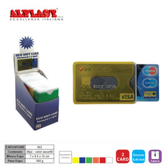 PORTA CARD SOFT DUO 48PZ ALPLAST ART.902 PZ1 - koseakasa