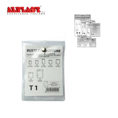 T1 8.5X10.5CM PORTA DOC. 100PZ ALPLAST ART.994T1 PZ1 - koseakasa