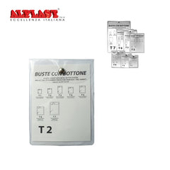 T2 10X13CM PORTA DOC. 100PZ ALPLAST ART.994T2 PZ1 - koseakasa