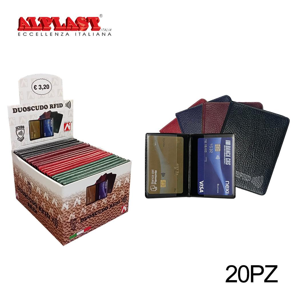 PORTA CARD SCUDO 20PZ RFID ALPLAST ART.890SCL PZ1 - koseakasa