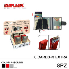 PORTAFOGLIO/PORTACARD 8PZ WALLY VOGUE ALPLAST ART.1030V PZ1 - koseakasa