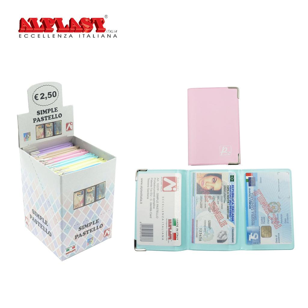PORTA CARD 24PZ COLOR PAST ALPLAST ART.1037P PZ1 - koseakasa