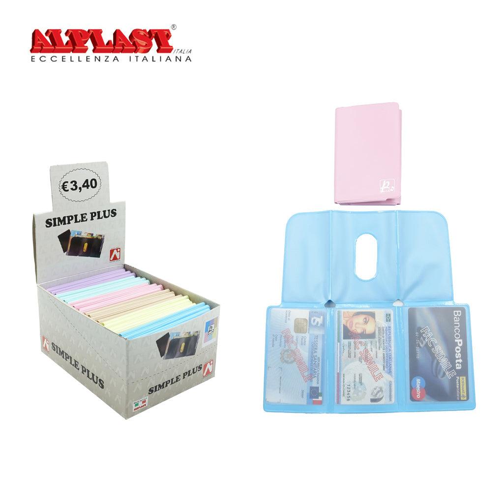 PORTA CARD 24PZ COLOR PAST. ALPLAST ART.1038P PZ1 - koseakasa