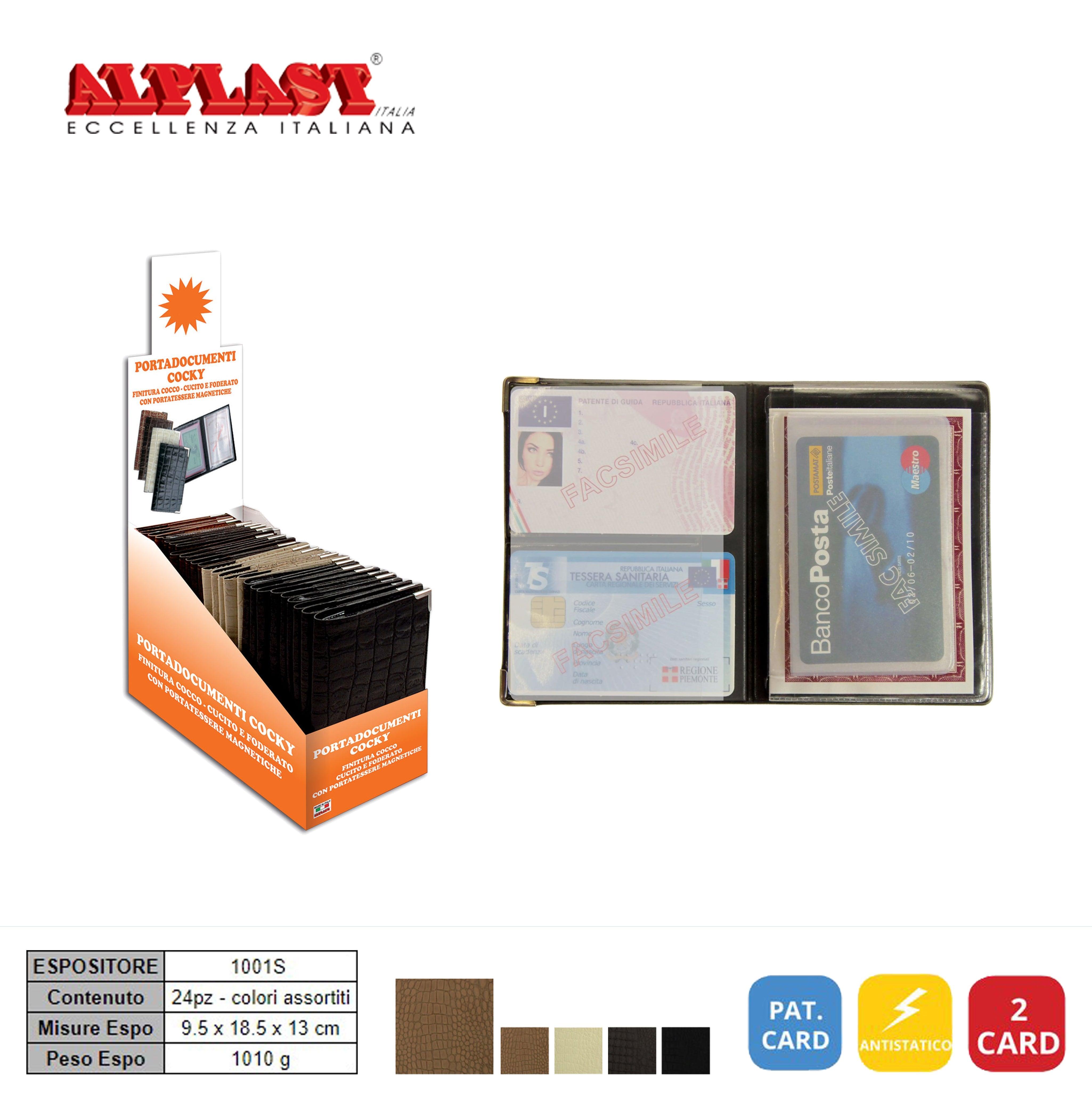 PORTA DOCUMENTI COCKY 24PZ ALPLAST ART.1001S PZ1 - koseakasa