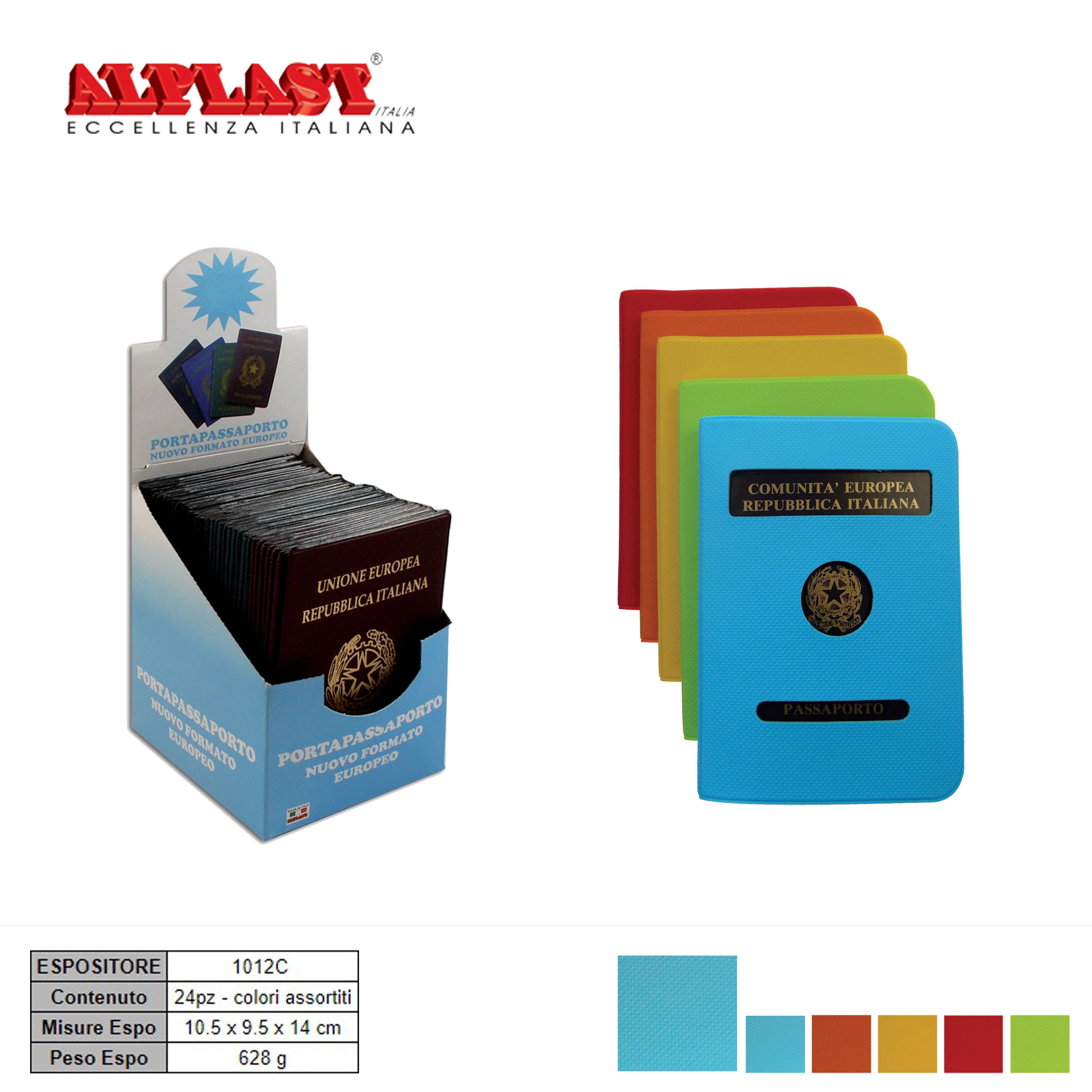 PORTA PASSAPORTO 24PZ COLOR PAST. ALPLAST ART.1012C PZ1 - koseakasa