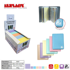 PORTA CARD 24PZ COLOR.PAST ALPLAST ART.880P PZ1 - koseakasa
