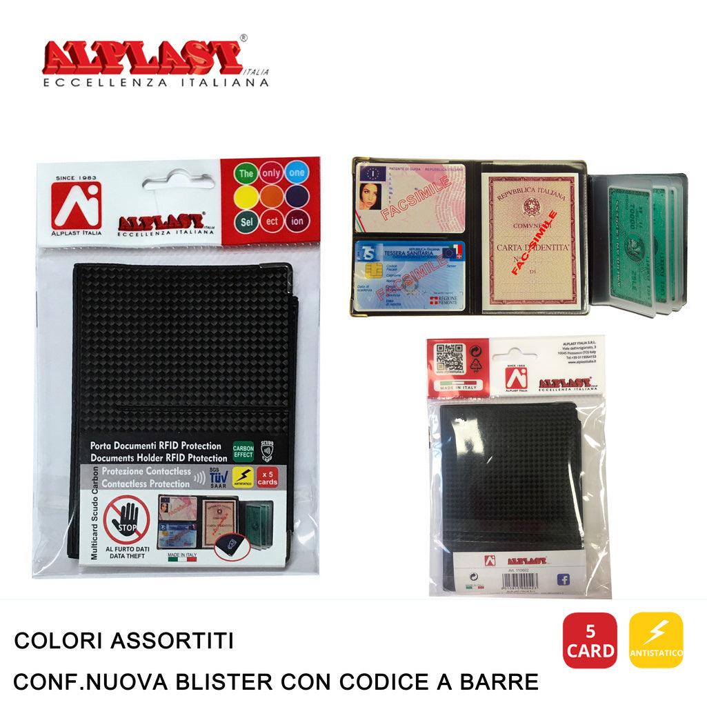 ART.110602 ALPLAST MULTICARD SCUDO CARBON CONF.24PZ - koseakasa