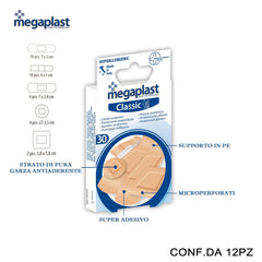 ART.112370 MEGAPLAST ML 30 CEROTTI  ASSORTITI PE CONF.30 12PZ - koseakasa