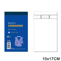 COMANDE GENERICHE  25FG x 2COPIE  10x17 ART.901 PZ1 - koseakasa