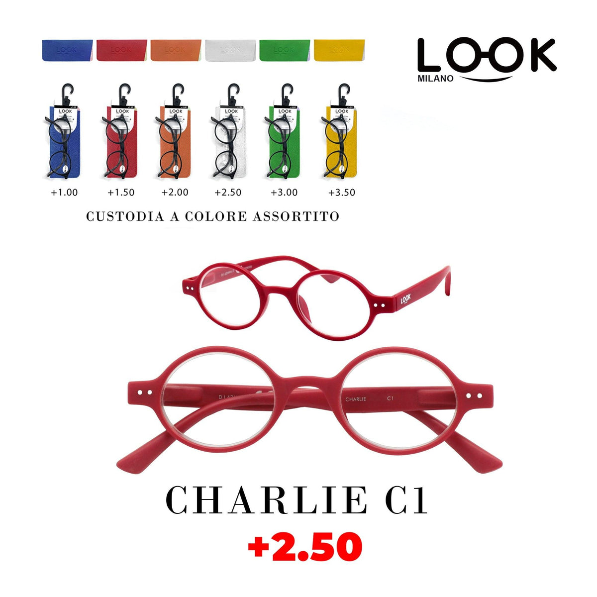 LOOK OCCHIALI CHARLIE - koseakasa