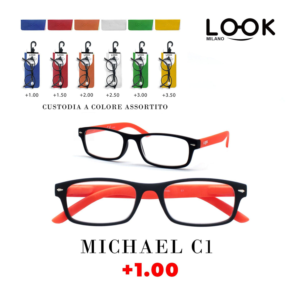 LOOK OCCHIALI MICHAEL - koseakasa