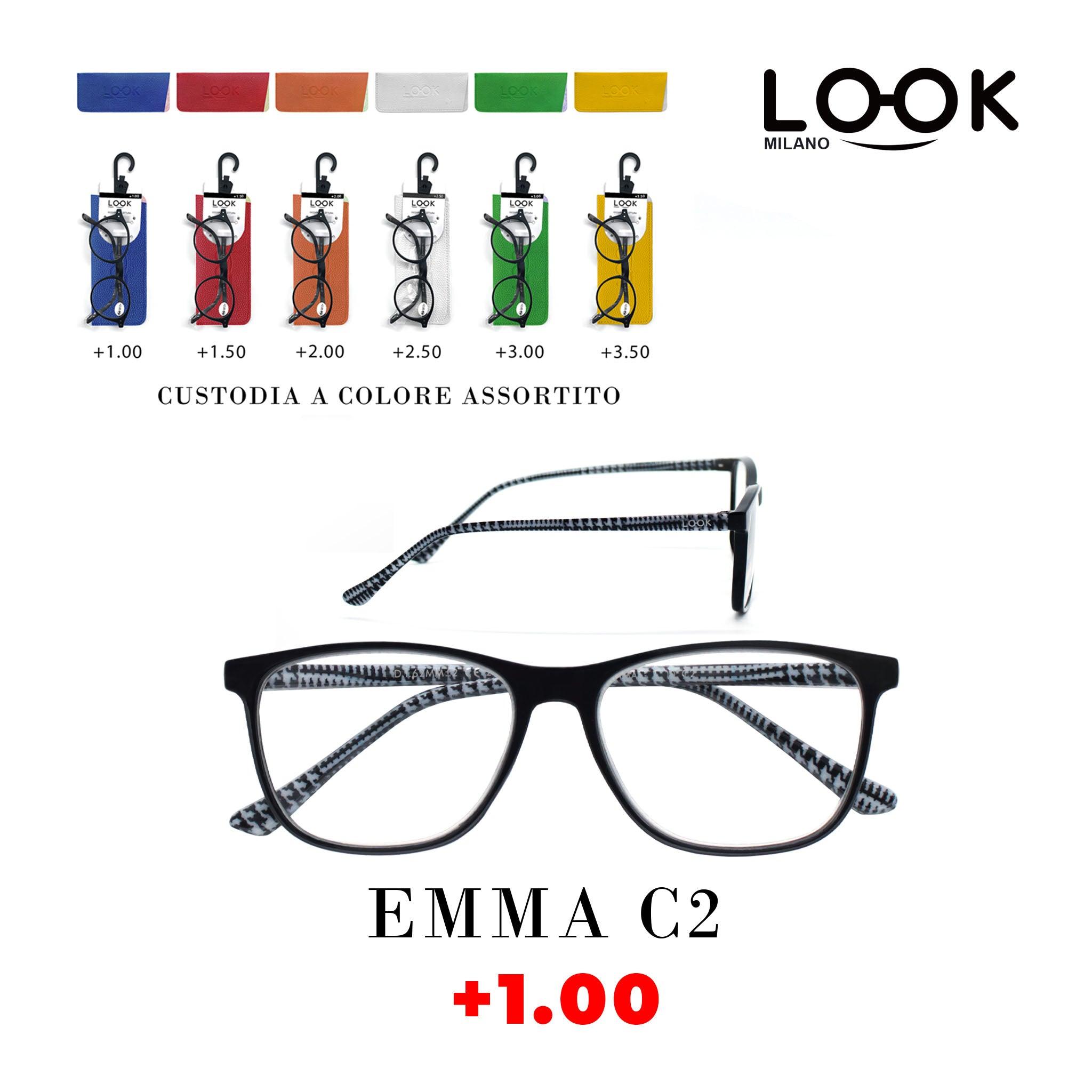LOOK OCCHIALI EMMA C1 +1.00 - koseakasa