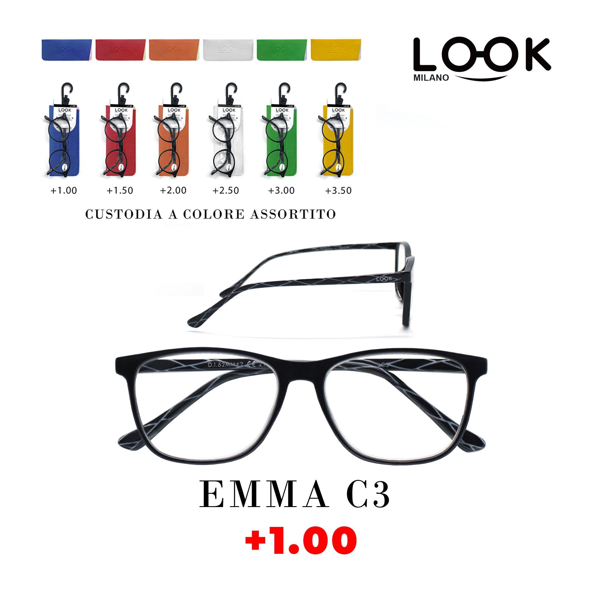 LOOK OCCHIALI EMMA C1 +1.00 - koseakasa