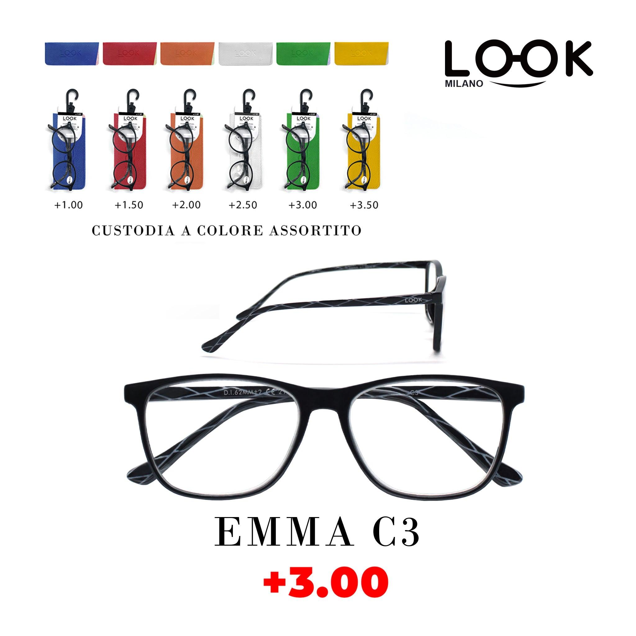 LOOK OCCHIALI EMMA C1 +1.00 - koseakasa