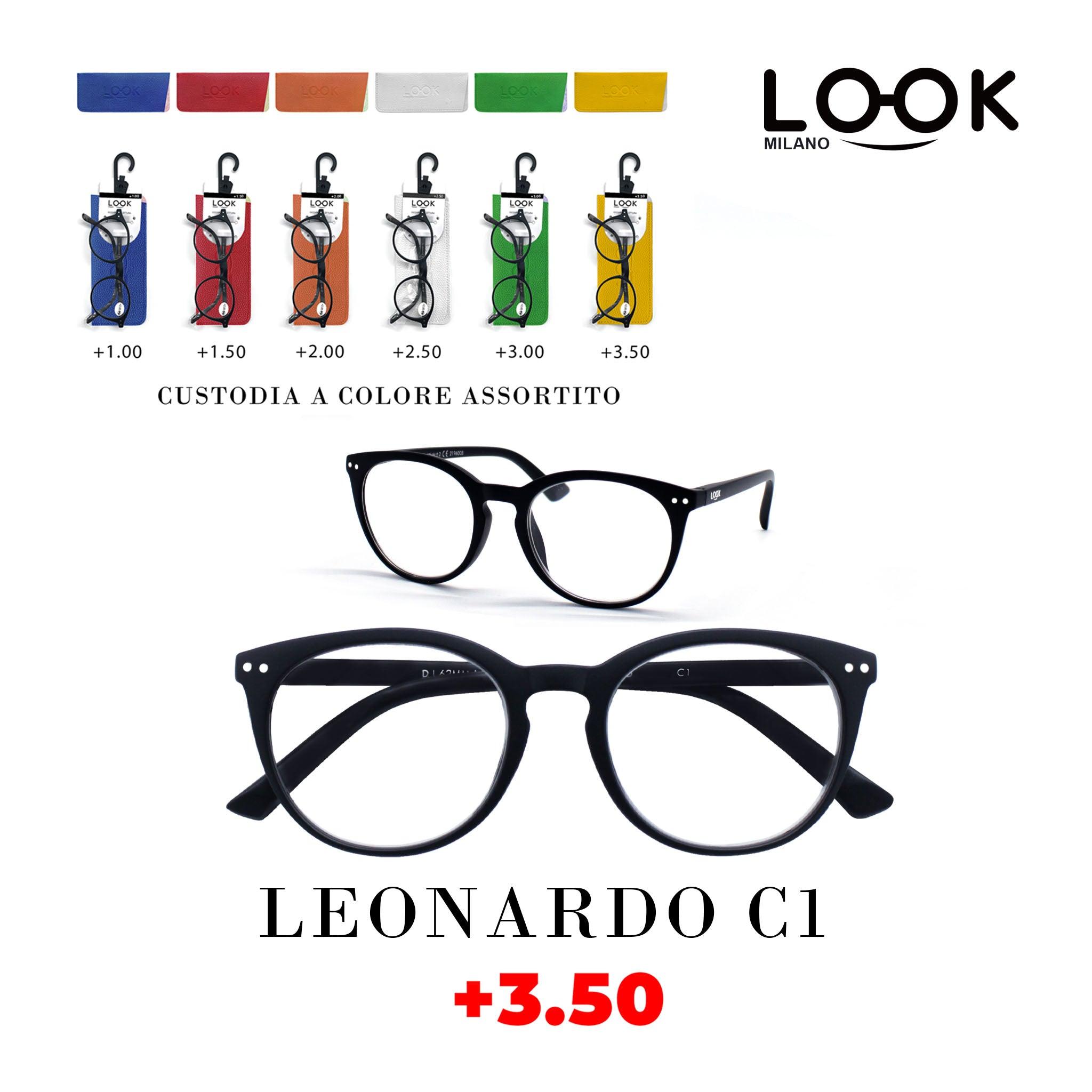 LOOK OCCHIALI LEONARDO - koseakasa