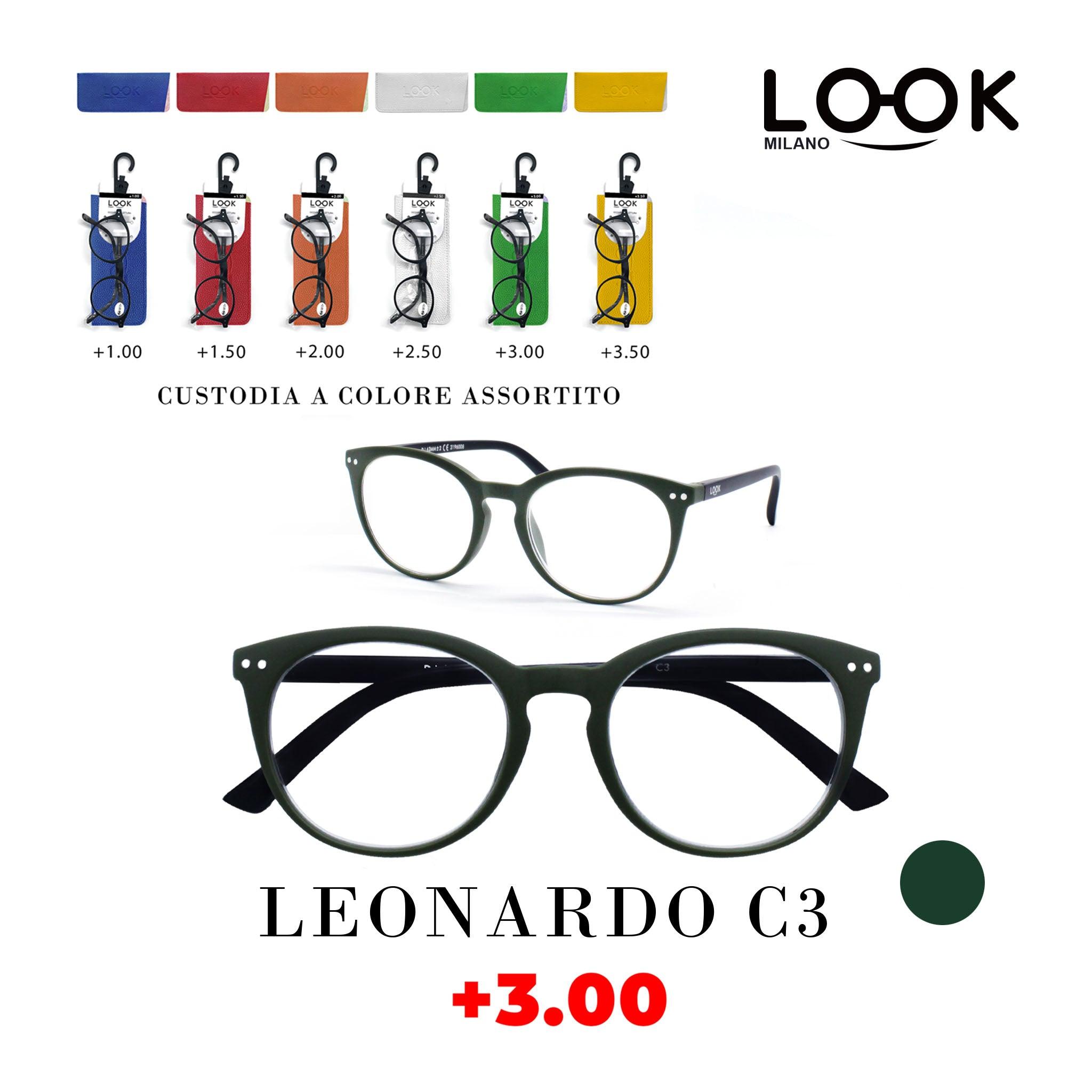 LOOK OCCHIALI LEONARDO - koseakasa