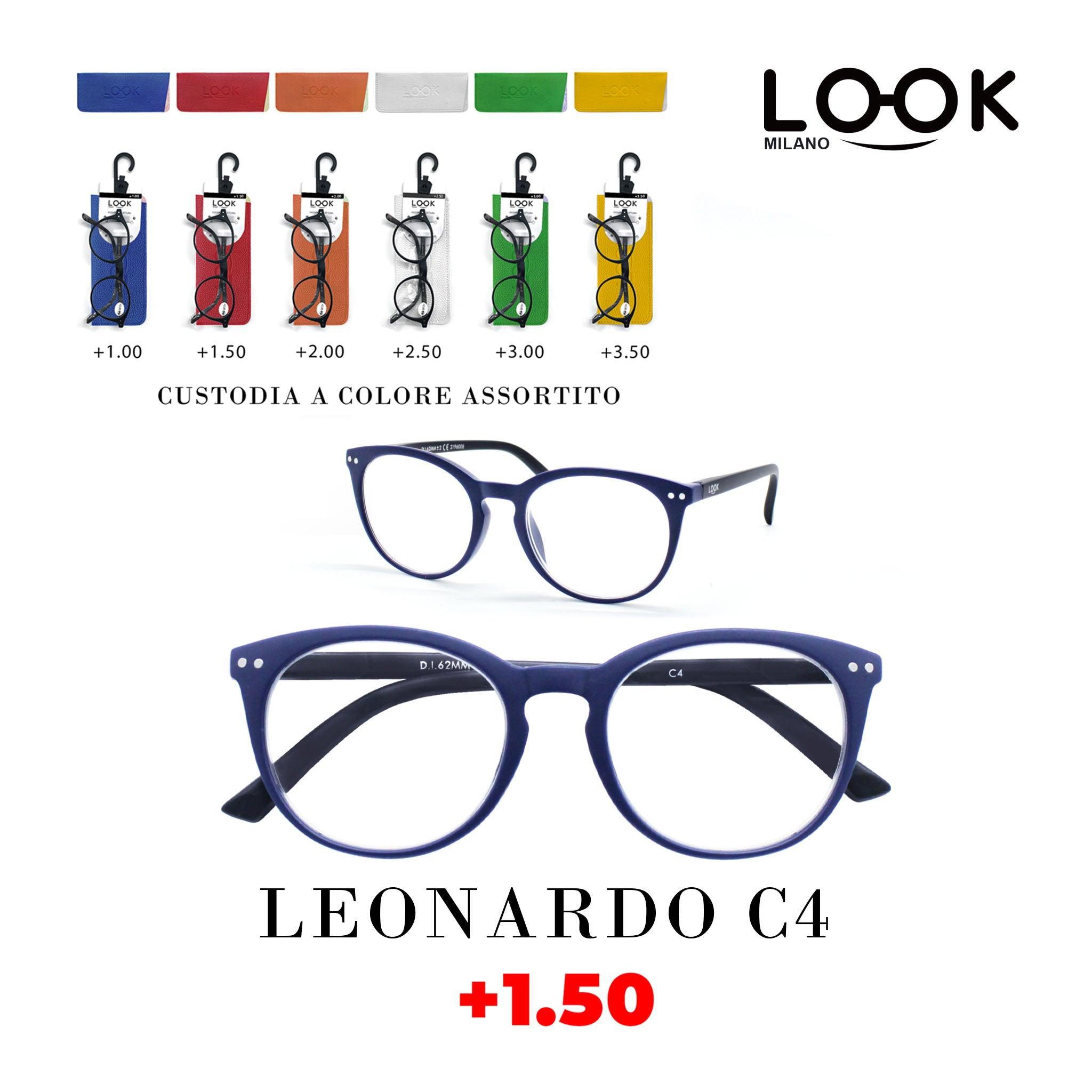 LOOK OCCHIALI LEONARDO - koseakasa