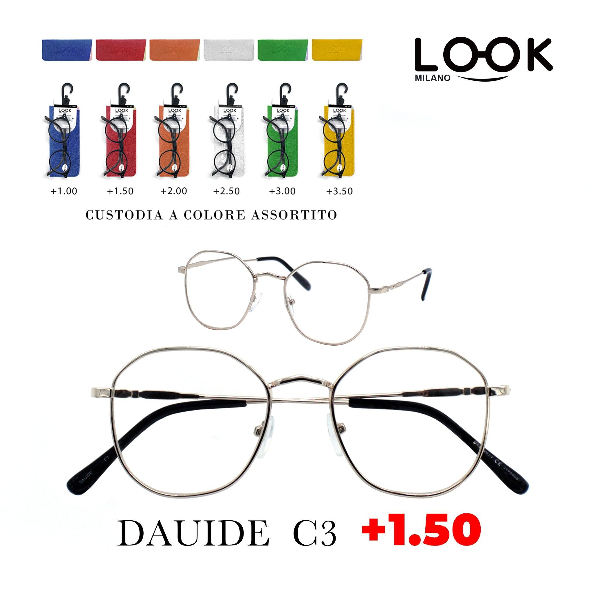 LOOK OCCHIALI DAVIDE - koseakasa