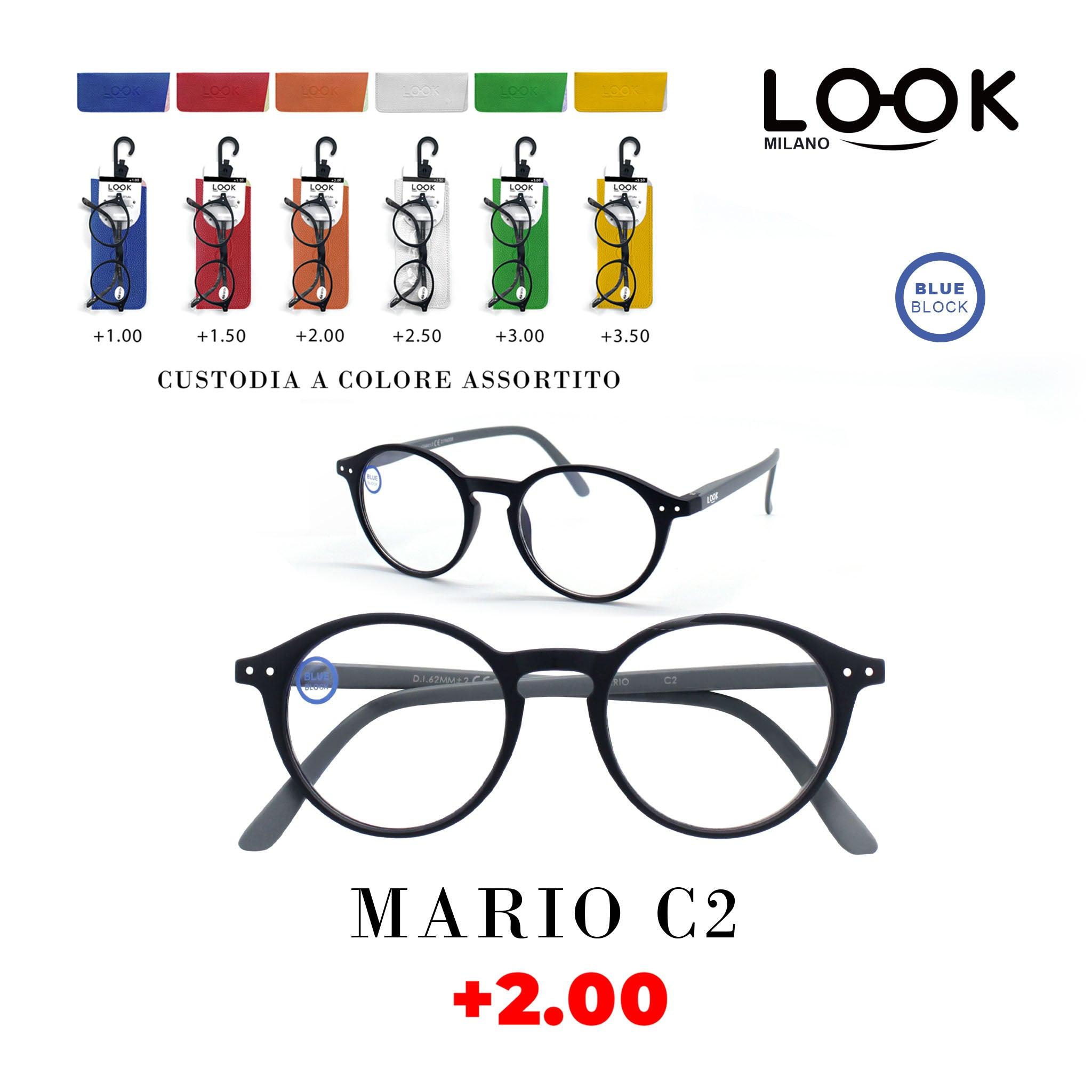 LOOK OCCHIALI MARIO ANTI LUCE BLU - koseakasa