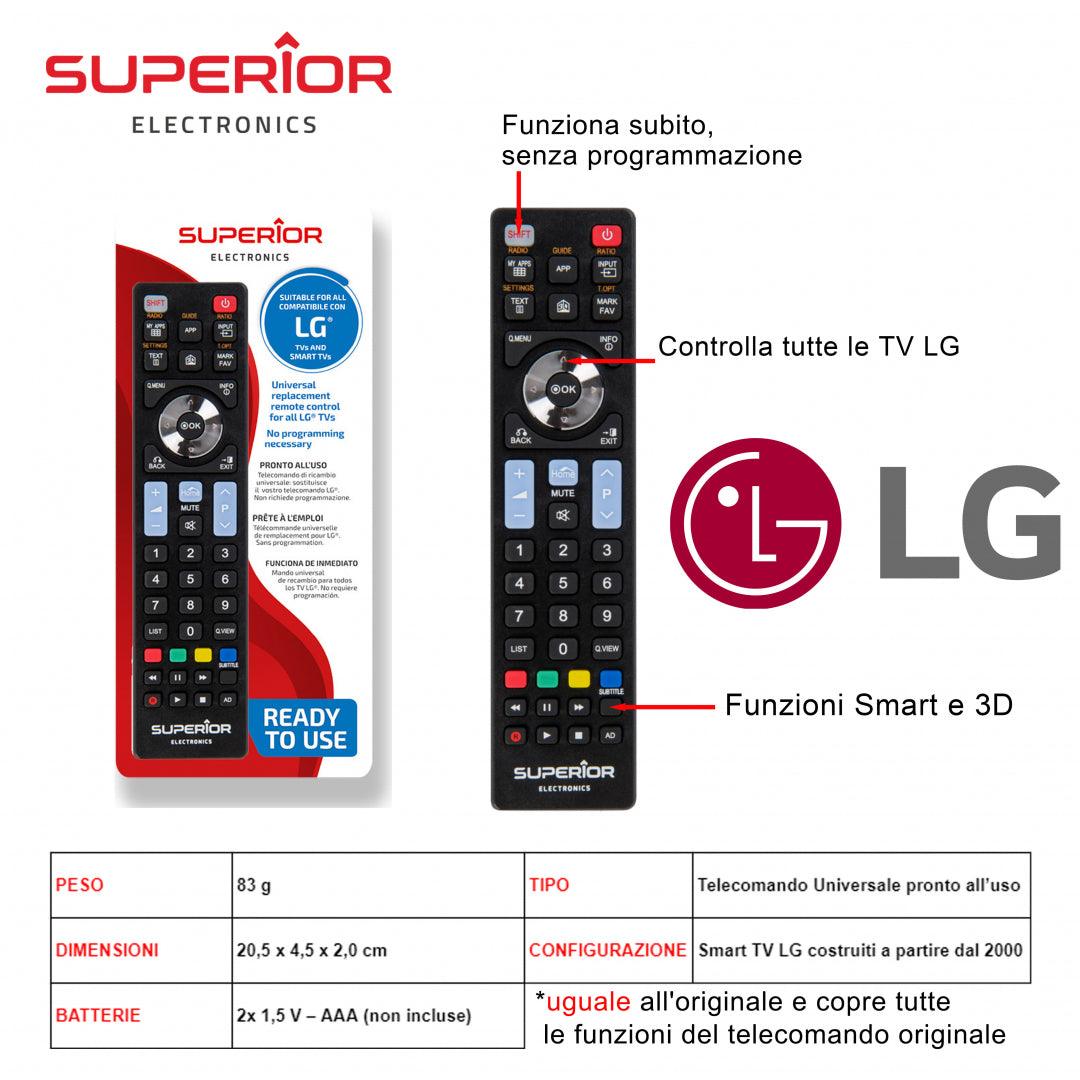 LG TELECOMANDO TV ART.SUPTRB007 SUPERIOR BL1 - koseakasa