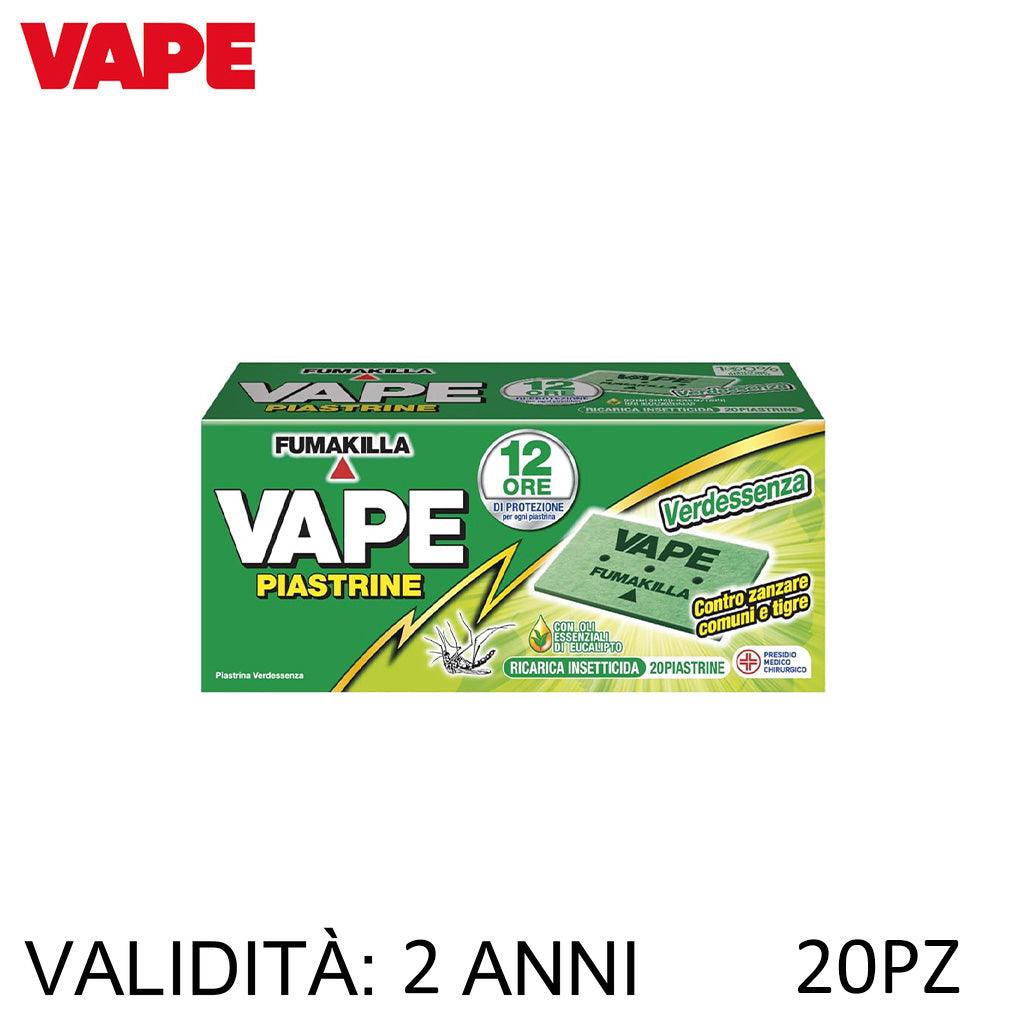 VAPE PIASTRINE VERDESSENZA 20PZ ART.GA2027000 36PZ - koseakasa