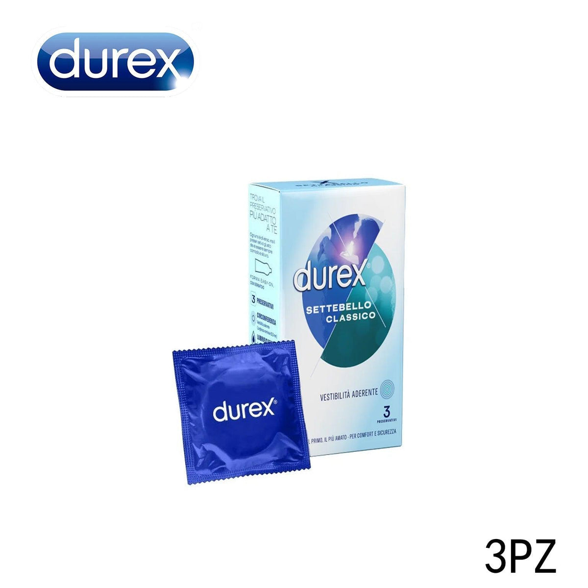 CLASSICO cof.3 PROFILATTICO DUREX ART.3236103 SETTEBELLO CLASSICO - koseakasa
