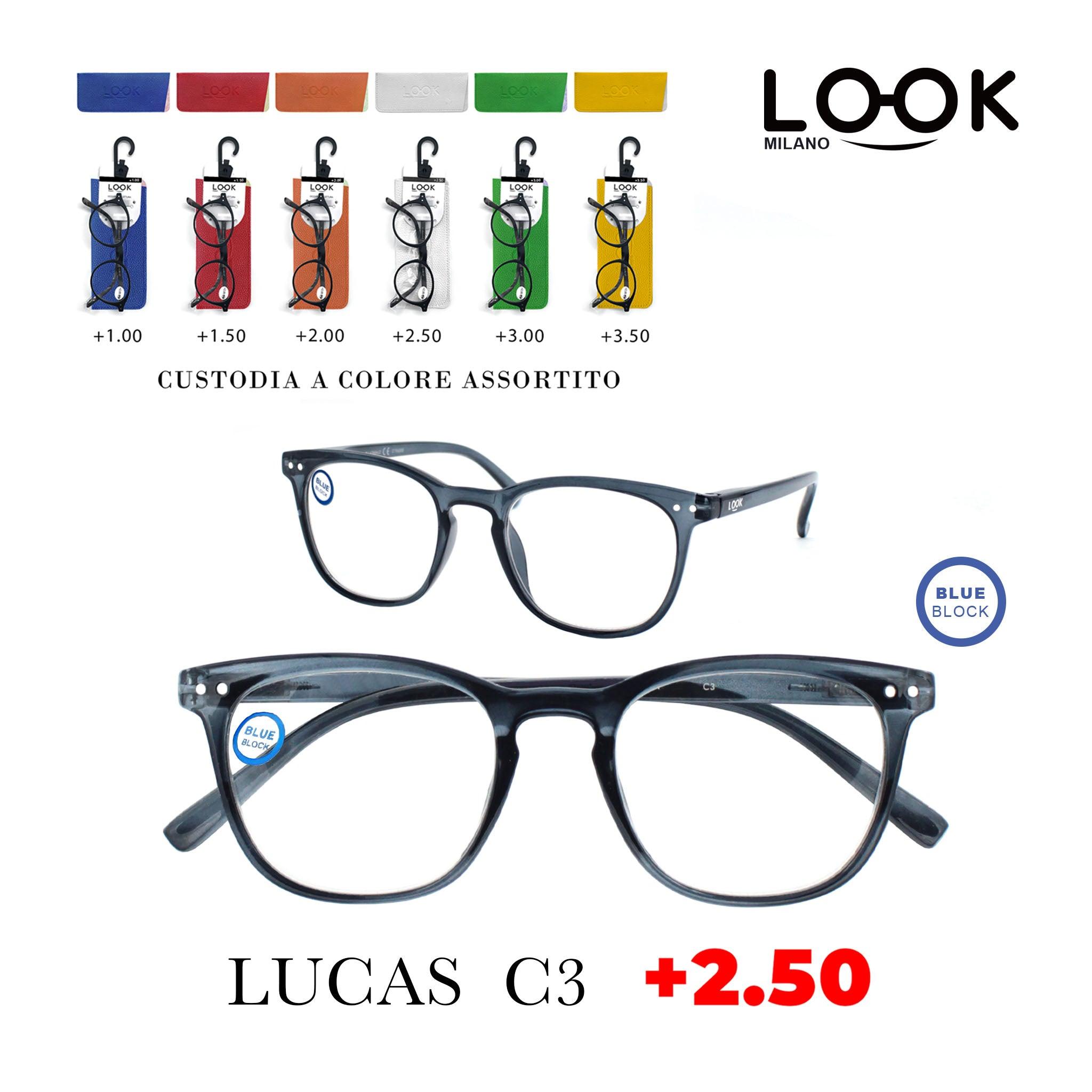 LOOK OCCHIALI ANTI LUCE BLU LUCAS - koseakasa
