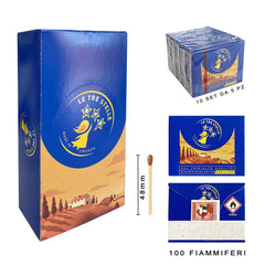 FAMILIARI LE TRE STELLE FIAMMIFERI  100 CONF.50PZ - koseakasa
