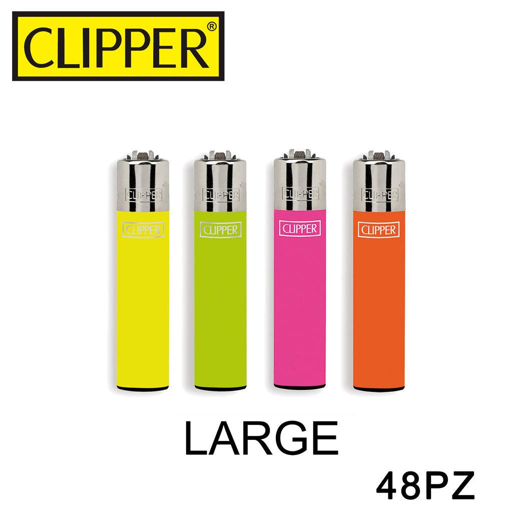 CLIPPER ACCENDINO LARGE SOLID FLUO 48PZ - koseakasa