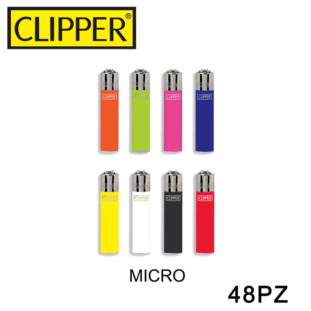 CLIPPER ACCENDINO MICRO SOLID MIX BRAND 48PZ - koseakasa