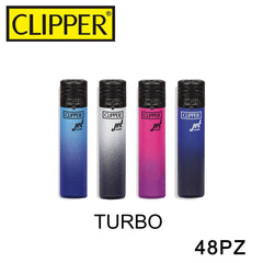 CLIPPER ACCENDINO TURBO JET LARGE METALLIC GRADIENT 48PZ - koseakasa