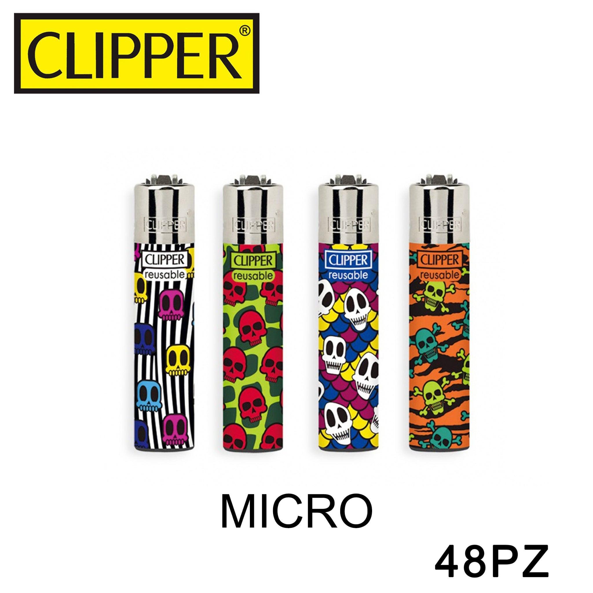 CLIPPER ACCENDINO MICRO WILD SKULLS 3 48PZ - koseakasa