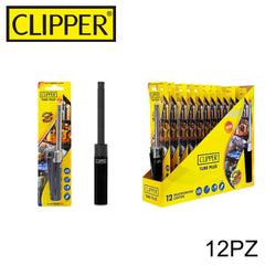 CLIPPER TUBE PLUS ACCENDIGAS SOFT BLACK BW 12PZ - koseakasa