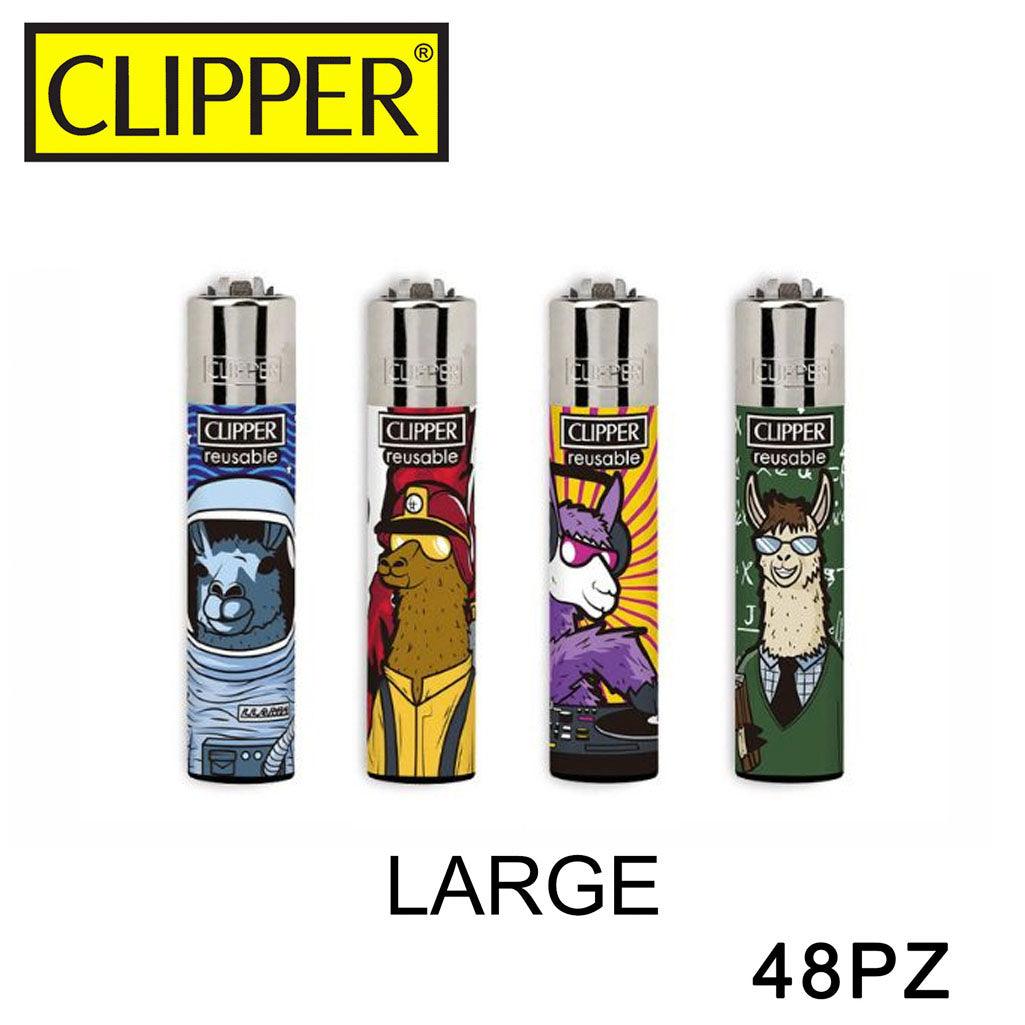 CLIPPER ACCENDINO LARGE LLAMA WORK 48PZ - koseakasa