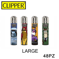CLIPPER ACCENDINO LARGE LLAMA WORK 48PZ - koseakasa